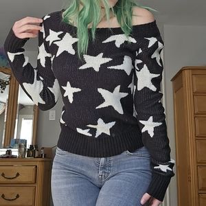 Black Grunge Sweater